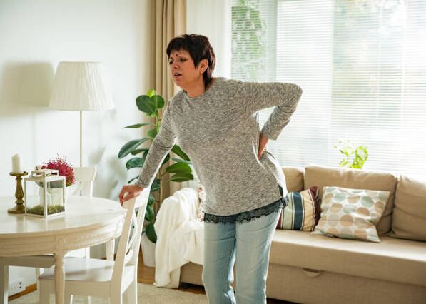 Osteochondrose bei enger Fra